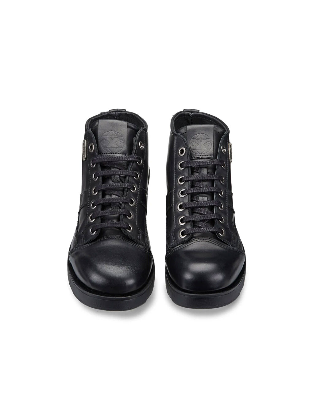 Siyah Erkek Bot OXM003600 FRANK 0036 MID M LEATHER Black-3