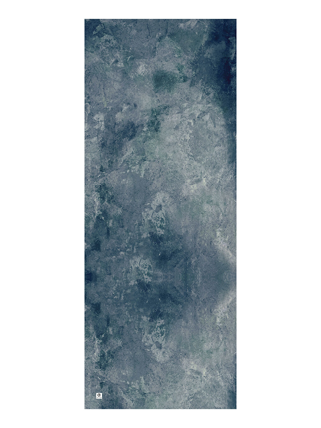 Mavi Vela Desenli Pamuk Şal Okyanus-5