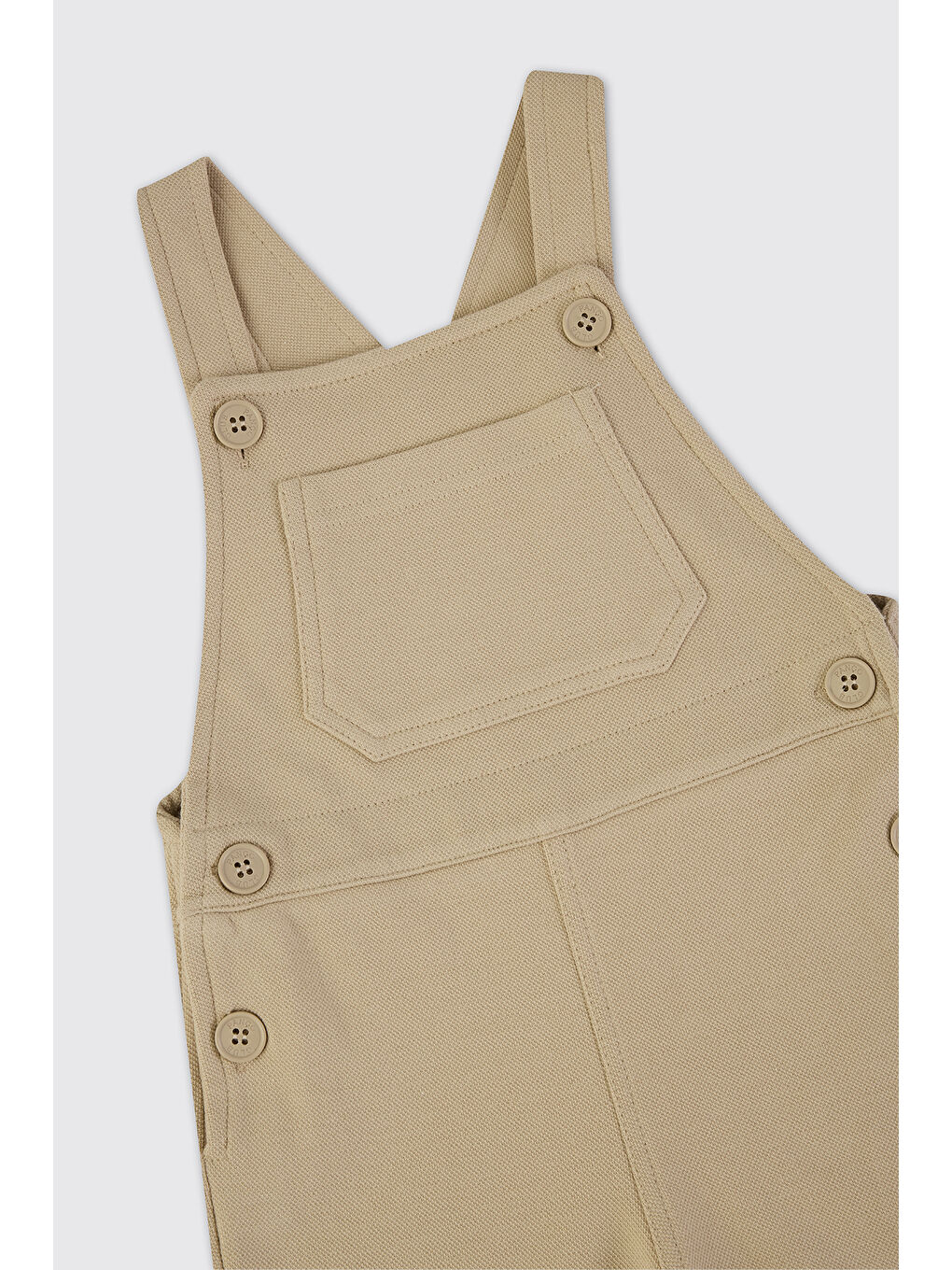 Erkek Bebek Bej Salopet-2