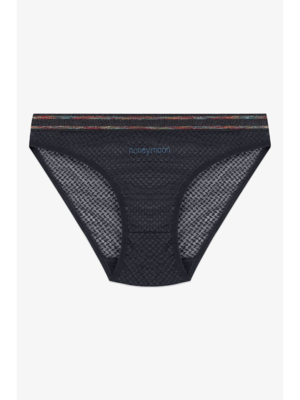 Fuşya Kadın 3'lü Dantelli - Baskılı Külot-3