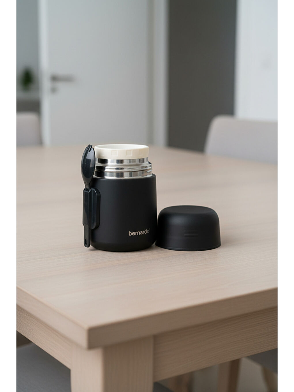 Duo Yemek Termosu 500 ml Siyah-2