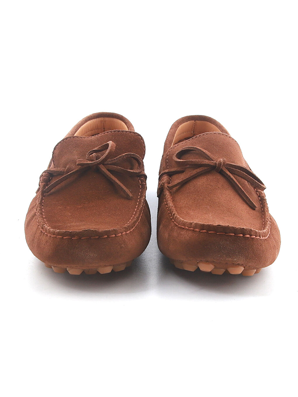 Kahverengi Erkek Loafer  TZ-13401 Wood Süet-2
