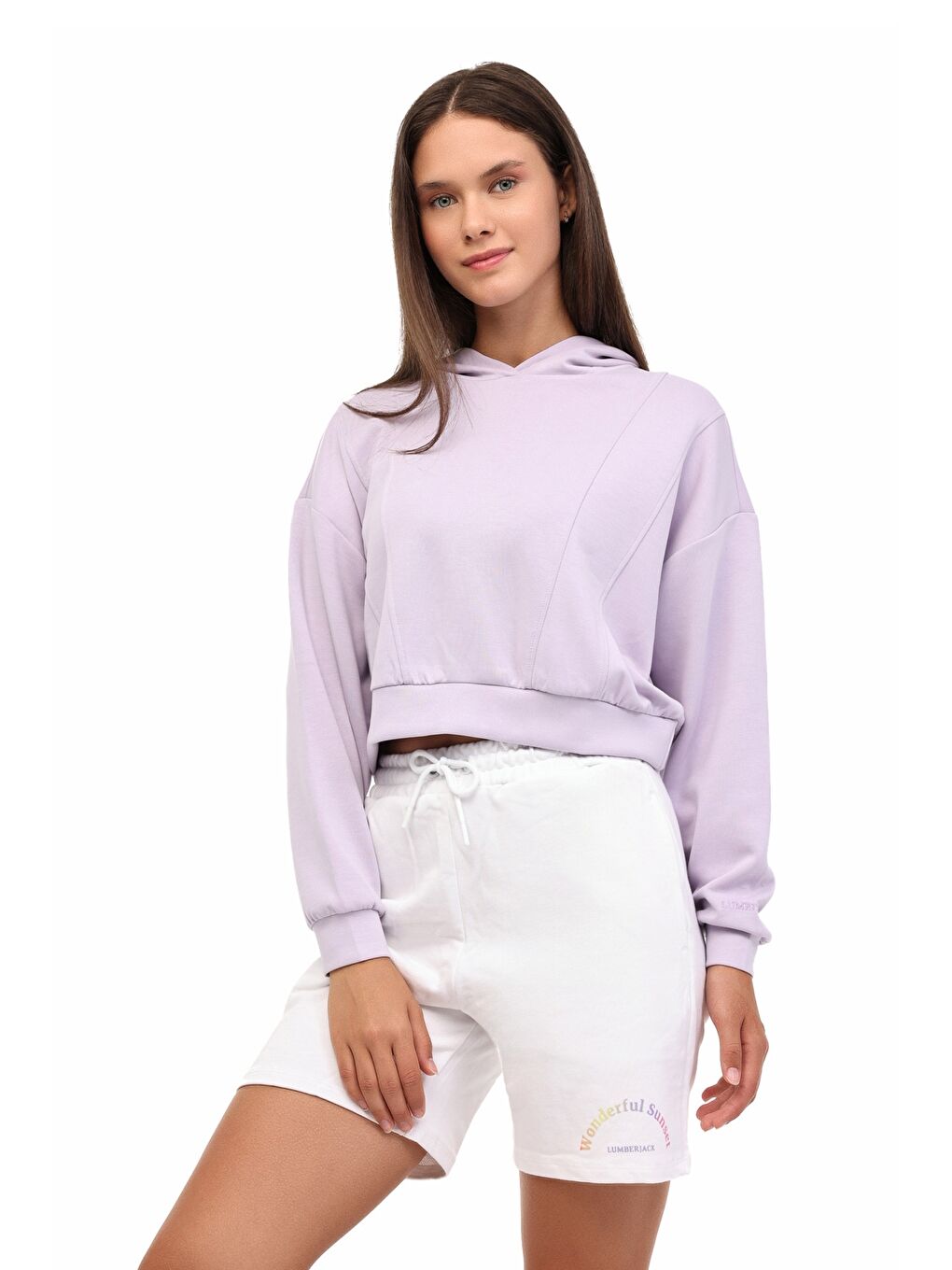 Mor WL BERIN YOG1 MS459 5PR Lila Kadın Sweatshirt