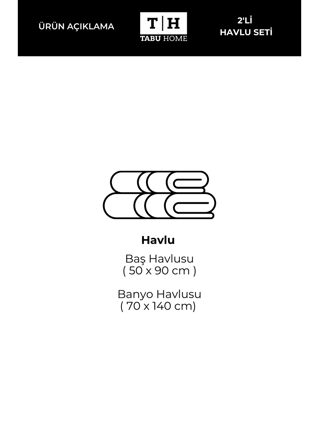 Antrasit Dalga 2'li Havlu Seti-1