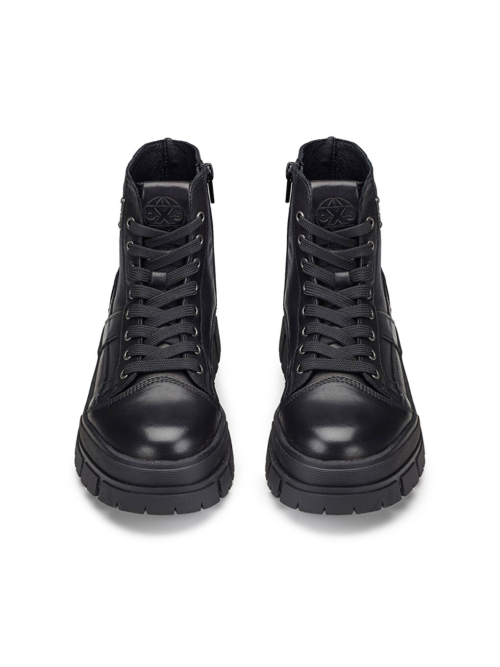 Siyah Kadın Bot OXW202302 KYLA 2023 MID W LEATHER Black-3