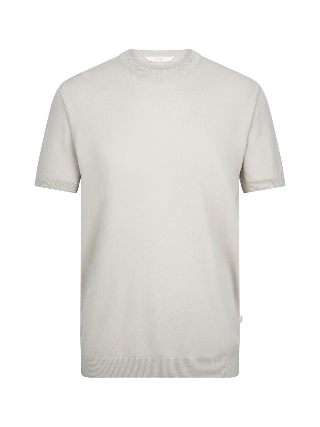 Haki Regular Fit Bisiklet Yaka Rayon Tişört