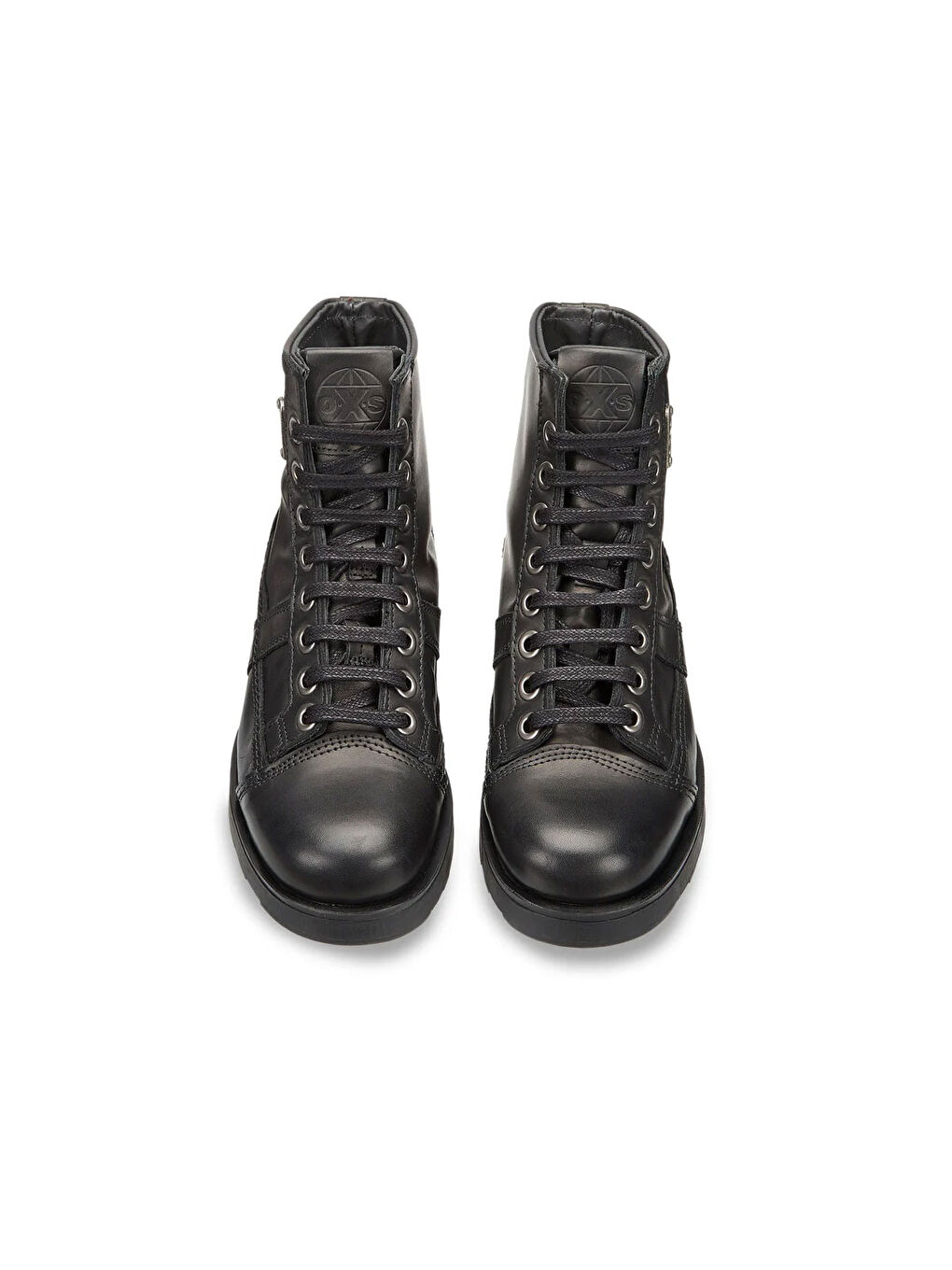 Siyah Kadın Bot OXW002400 FRANK 0024 MID D LEATHER Black-3