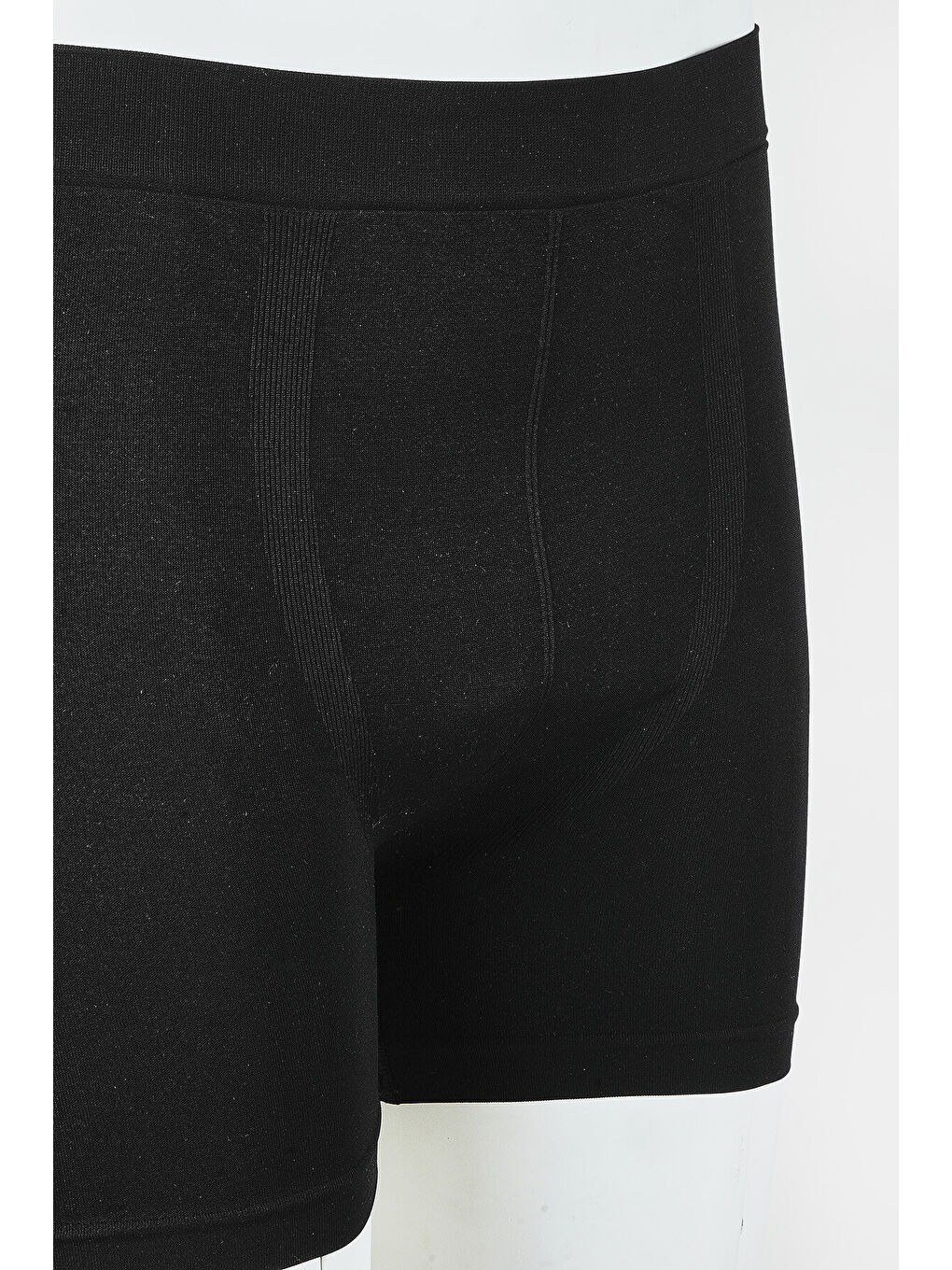 Siyah Seamless Erkek Boxer-1