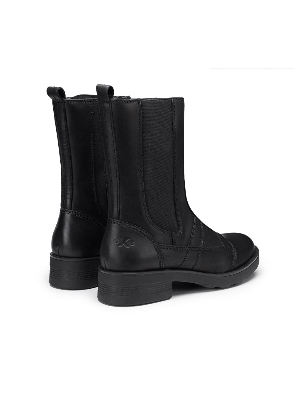 Siyah Kadın Çizme OXW002900 FRANK 0029 MID W LEATHER Black-2