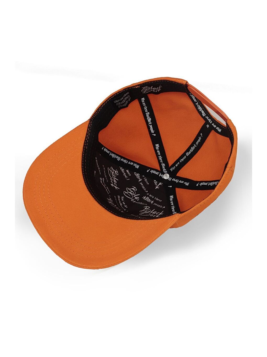 Hip Hop Kids Boğa Logolu Turuncu Çocuk Beyzbol Şapka-2