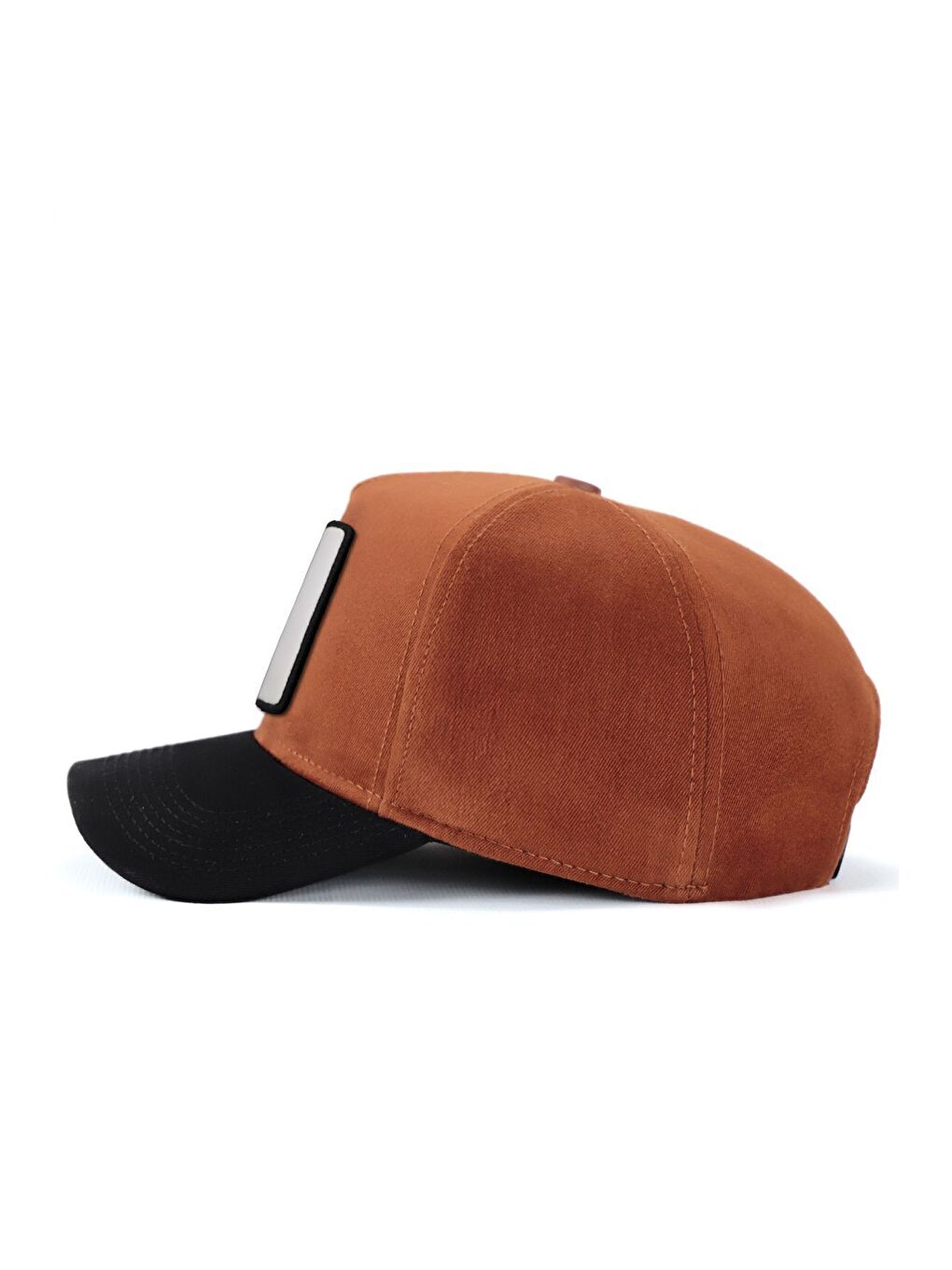 Kahverengi Big Think Logolu Lacivert-Camel Beyzbol Şapka-3