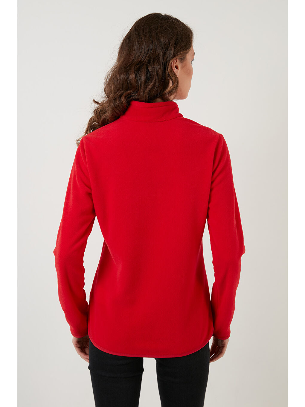 Kırmızı Slim Fit Yumuşak Dokulu Anti-Pilling Tüylenme Yapmayan 2'li Paket Polar 5907000S2-3