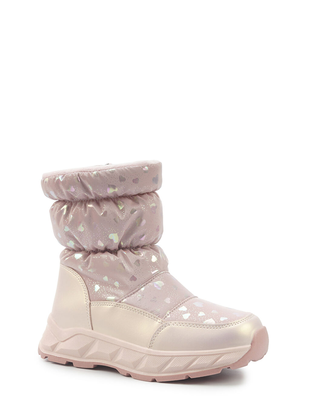 Pembe NABAT.F5PR Pudra Kız Çocuk Çizme-1