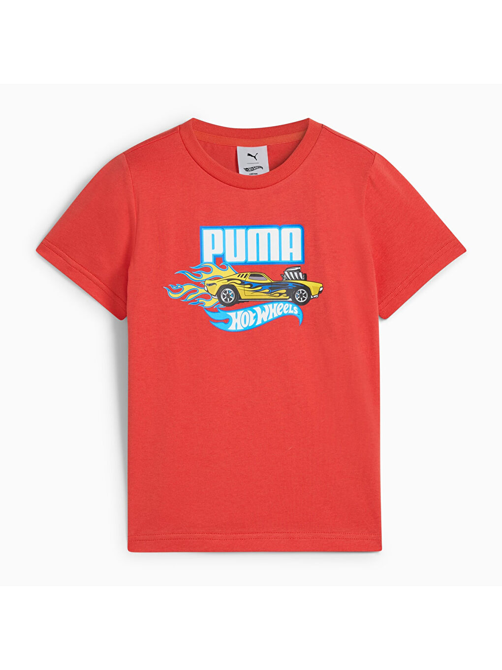 X Hot Wheels Çocuk Kırmızı Yuvarlak Yaka Tişört-3