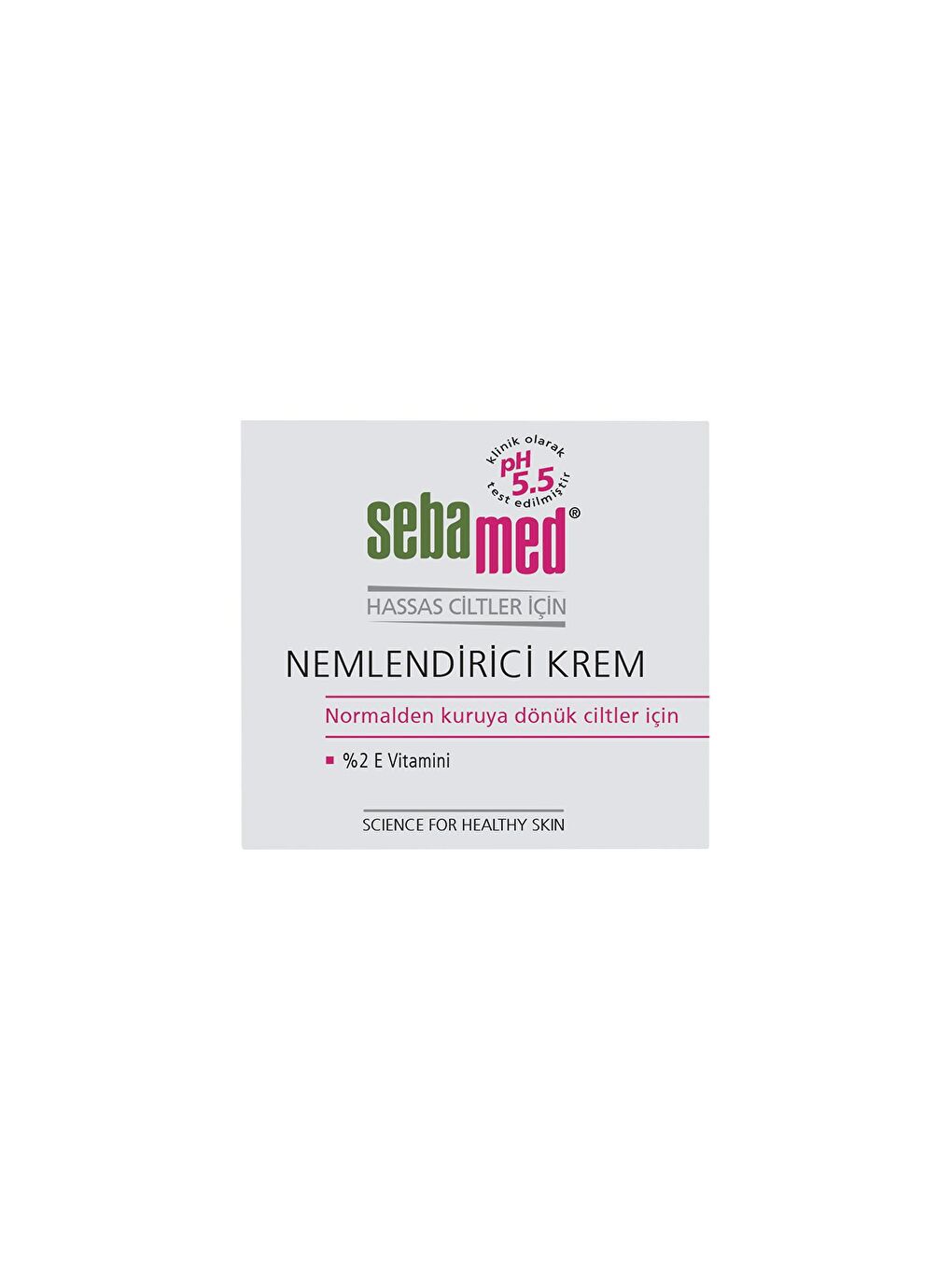 SEBAMED Renksiz NEMLENDİRİCİ KREM KAVANOZ ( gündüz ) 75 ml - 2