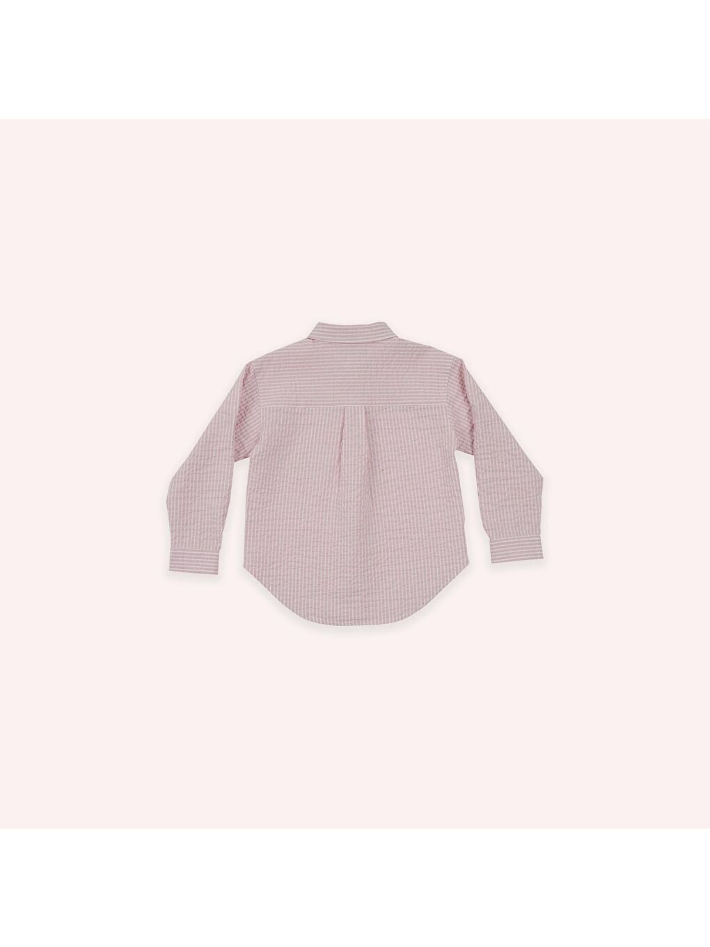 Kız Çocuk Düğme Detaylı Gömlek Pembe