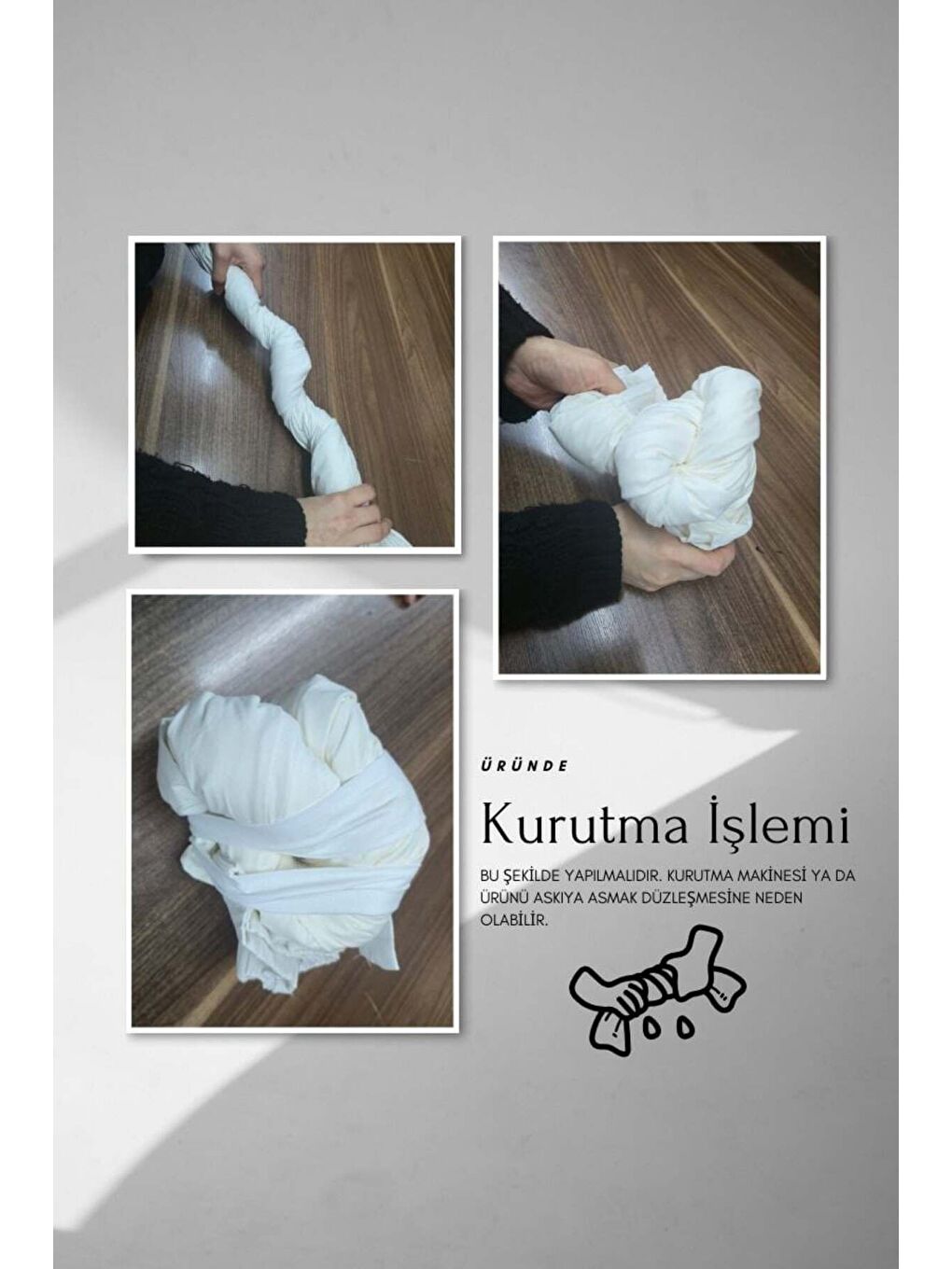 Ekru Kat Kat Kraşlı Etek-7