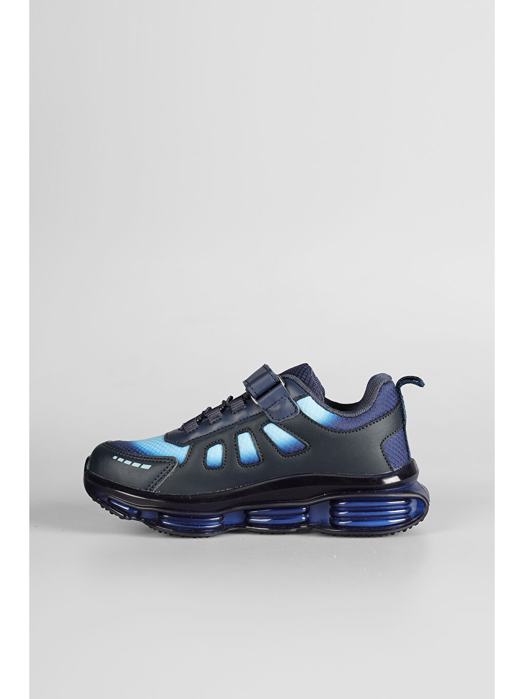 Kontra Havalı Taban Erkek Okul Öncesi Lacivert Spor Ayakkabı-1