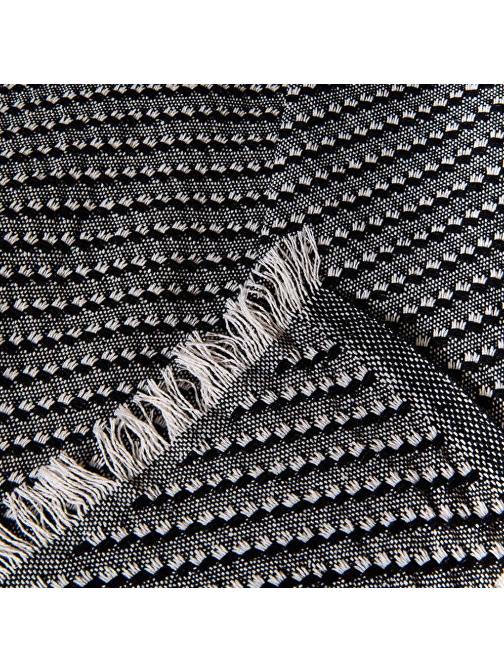 Soft Wilma Koltuk Örtüsü - Siyah - 130x170 cm-2