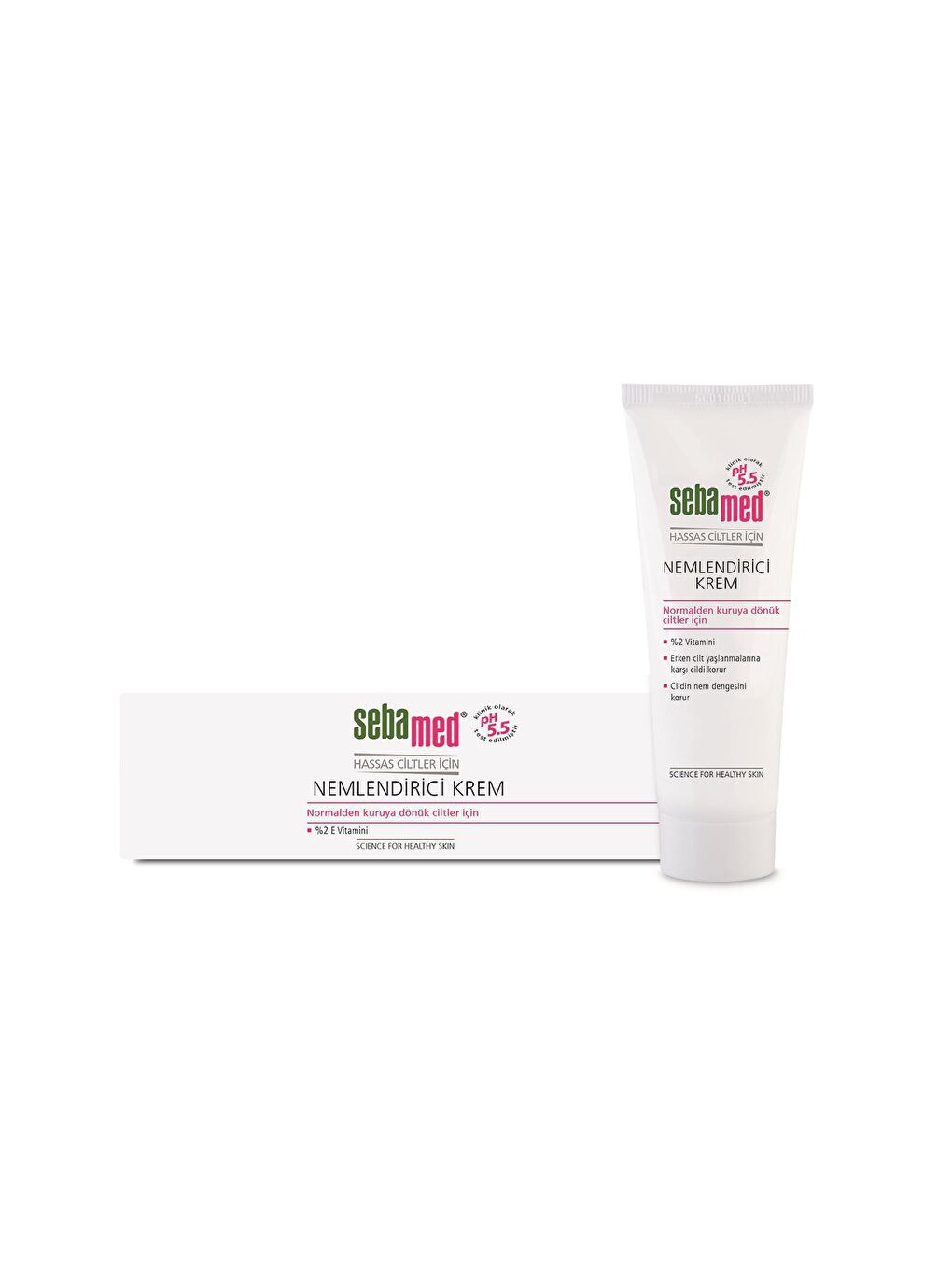 SEBAMED Renksiz NEMLENDİRİCİ KREM TÜP ( Gündüz )  50 ml - 2