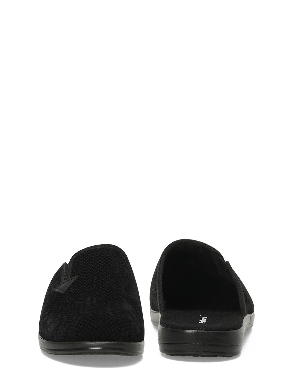 610046.M5PR Siyah Erkek Ev Terliği-4