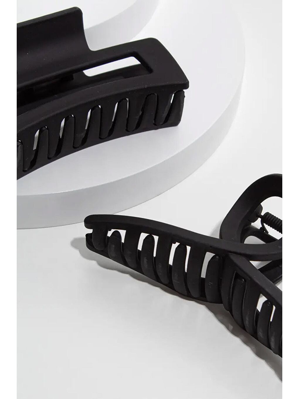 Siyah Mat Lüks Mandal Toka 2 Adet-1