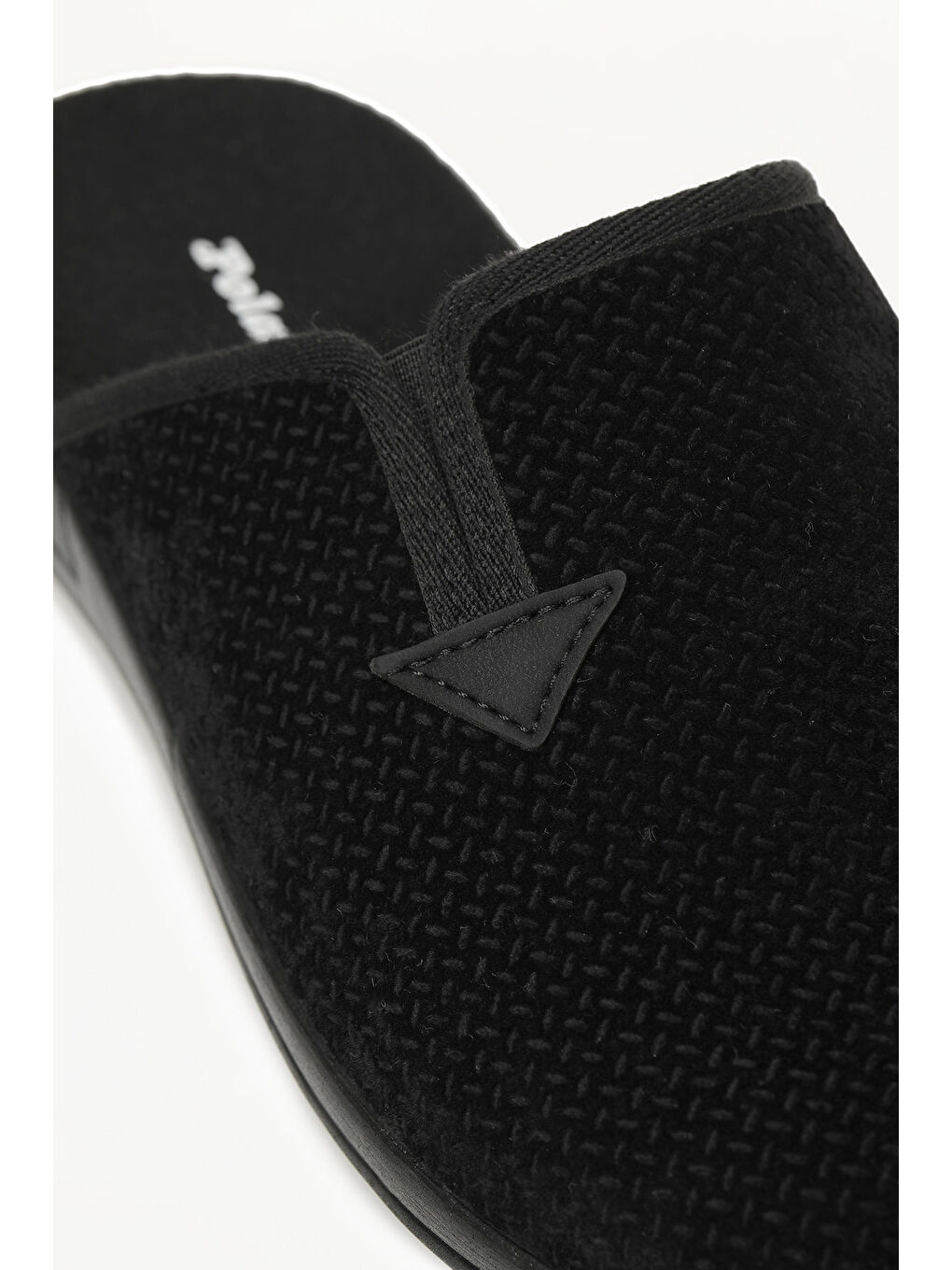 610046.M5PR Siyah Erkek Ev Terliği-6