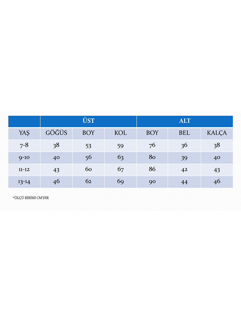 Mavi Unisex Dalgıç Kumaş Spor  Çocuk Eşofman Takımı ESF.2525-6