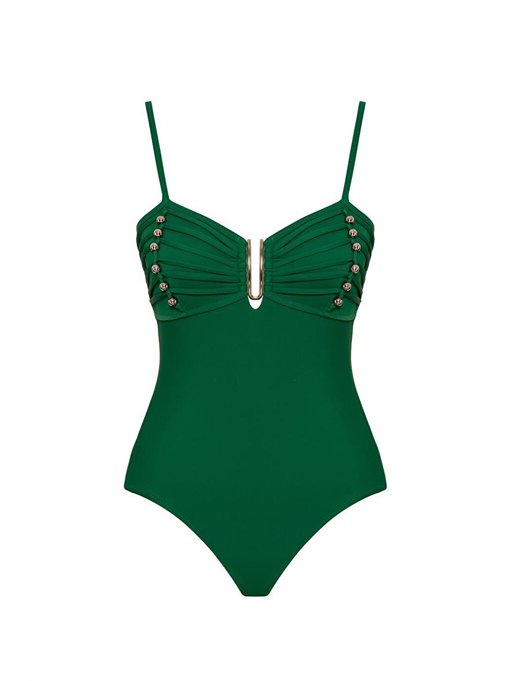 Yeşil Boncuklu mayo-1