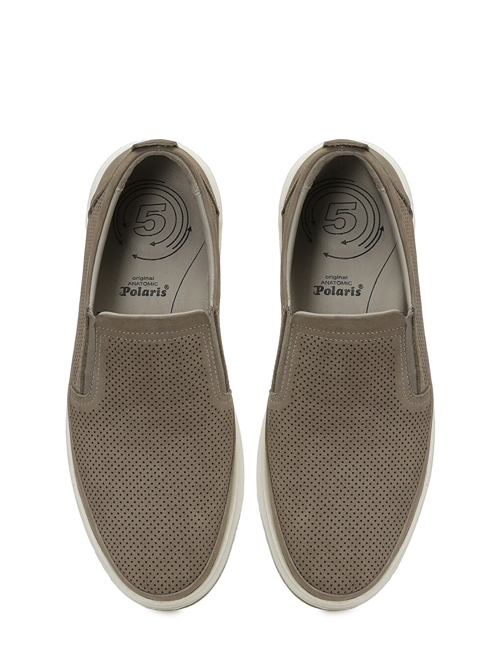 Bej 108093N.M 5FX Kum Erkek Rahat Ayakkabı-3