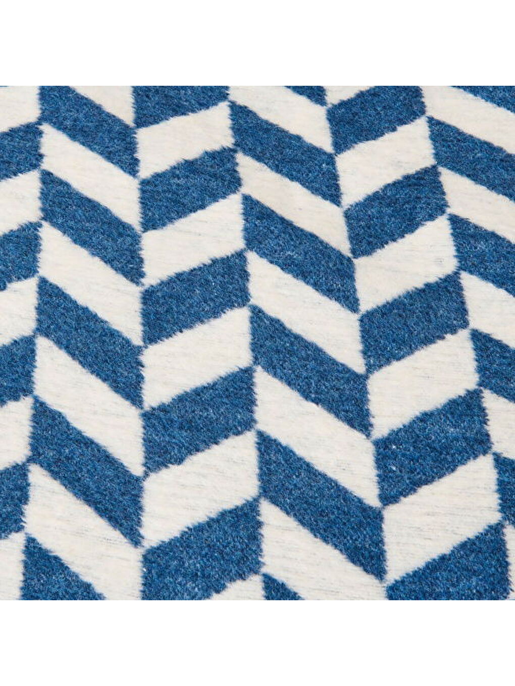 Soft Flux Pamuklu Çift Kişilik Battaniye - Lacivert - 200x220 cm-2