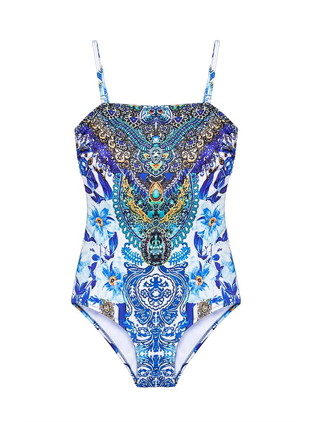 Mavi Pareolu Straplez  Mayo-1