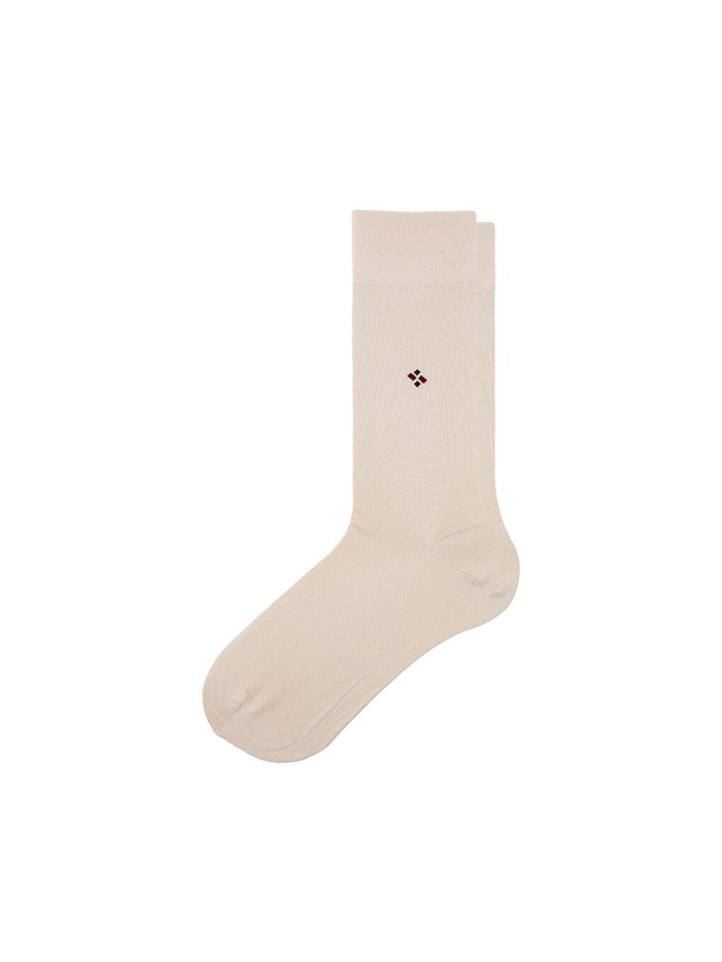 Bej Erkek Pamuklu Yazlık Soket Çorap 6'lı