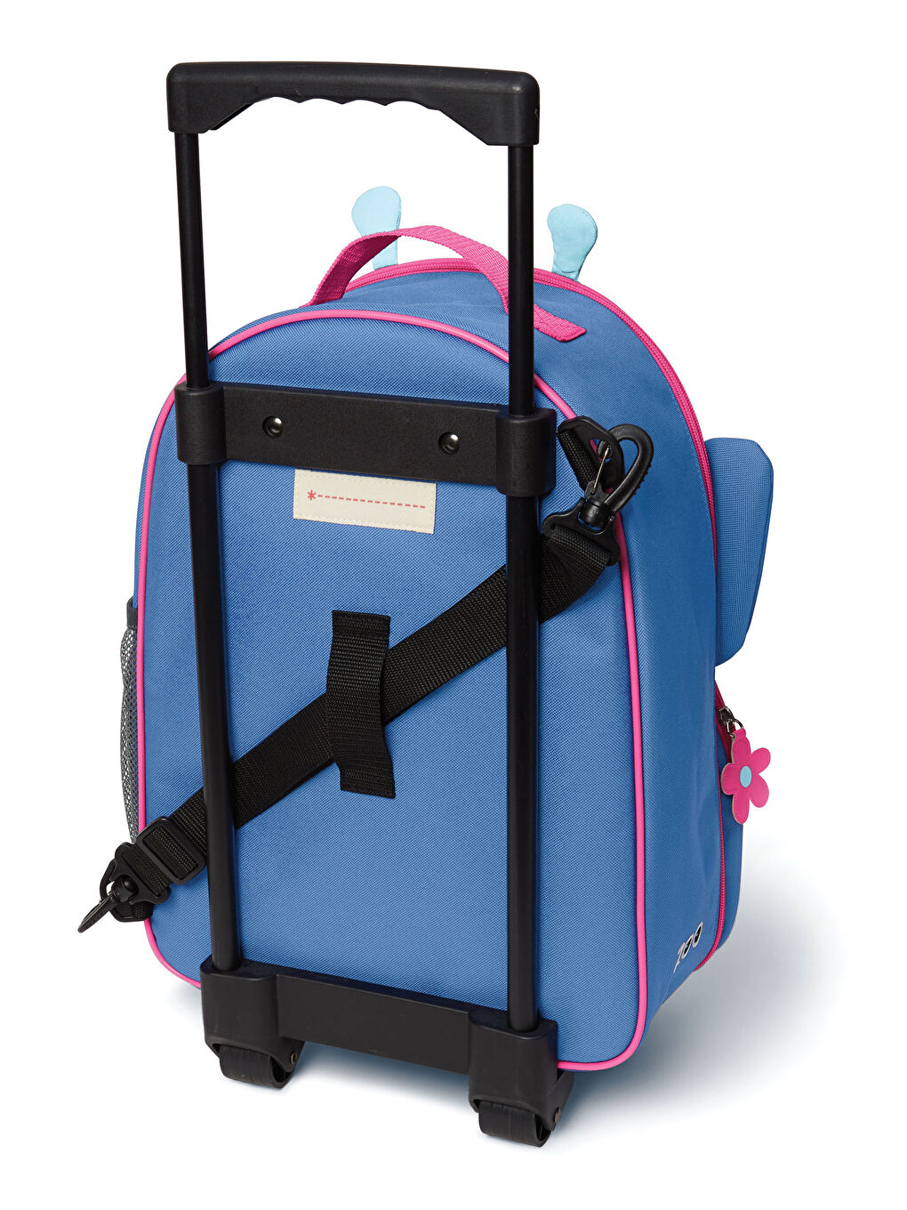 Çocuk Tekerlekli Çanta Kelebek Pembe-1