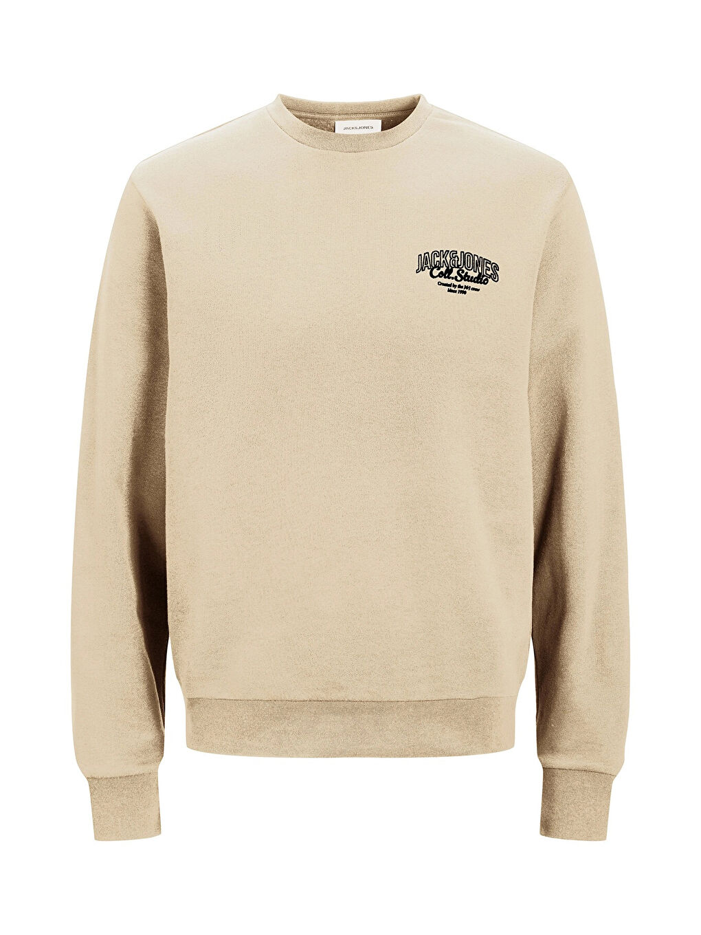 Ekru Jjmakoto Regular Fit Bisiklet Yaka Sweat 12278601