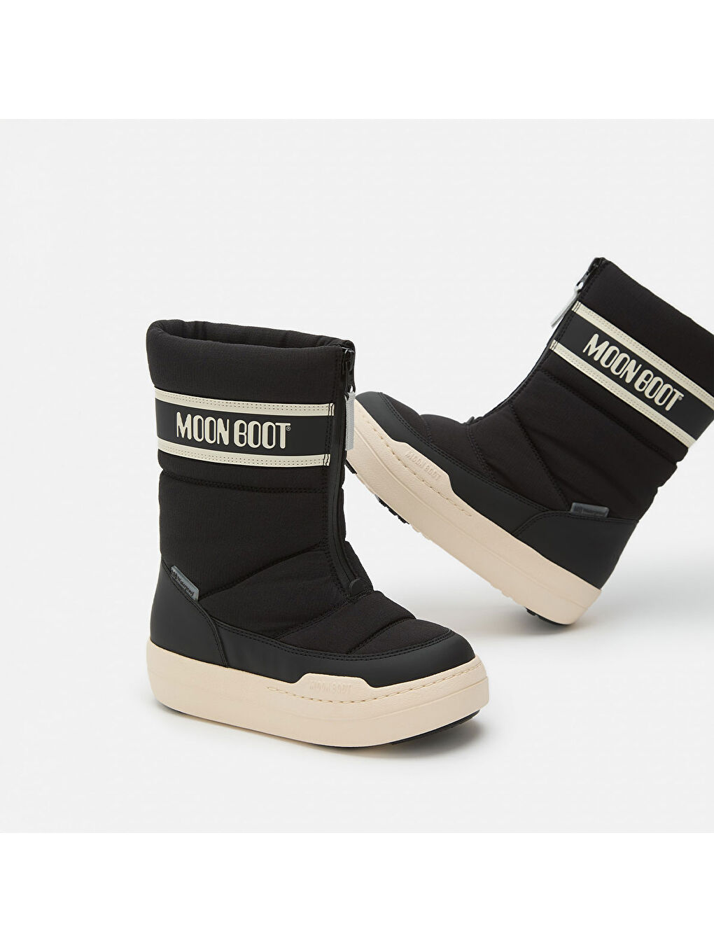 Siyah Erkek Çocuk Bot 80D3440080 Jr Park Zip High WP-3