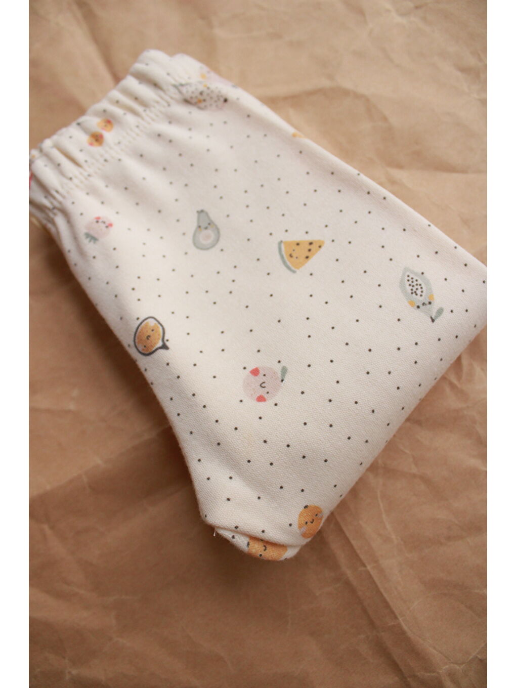 Karışık Meyve Baskılı Bebek Penye Tayt-3