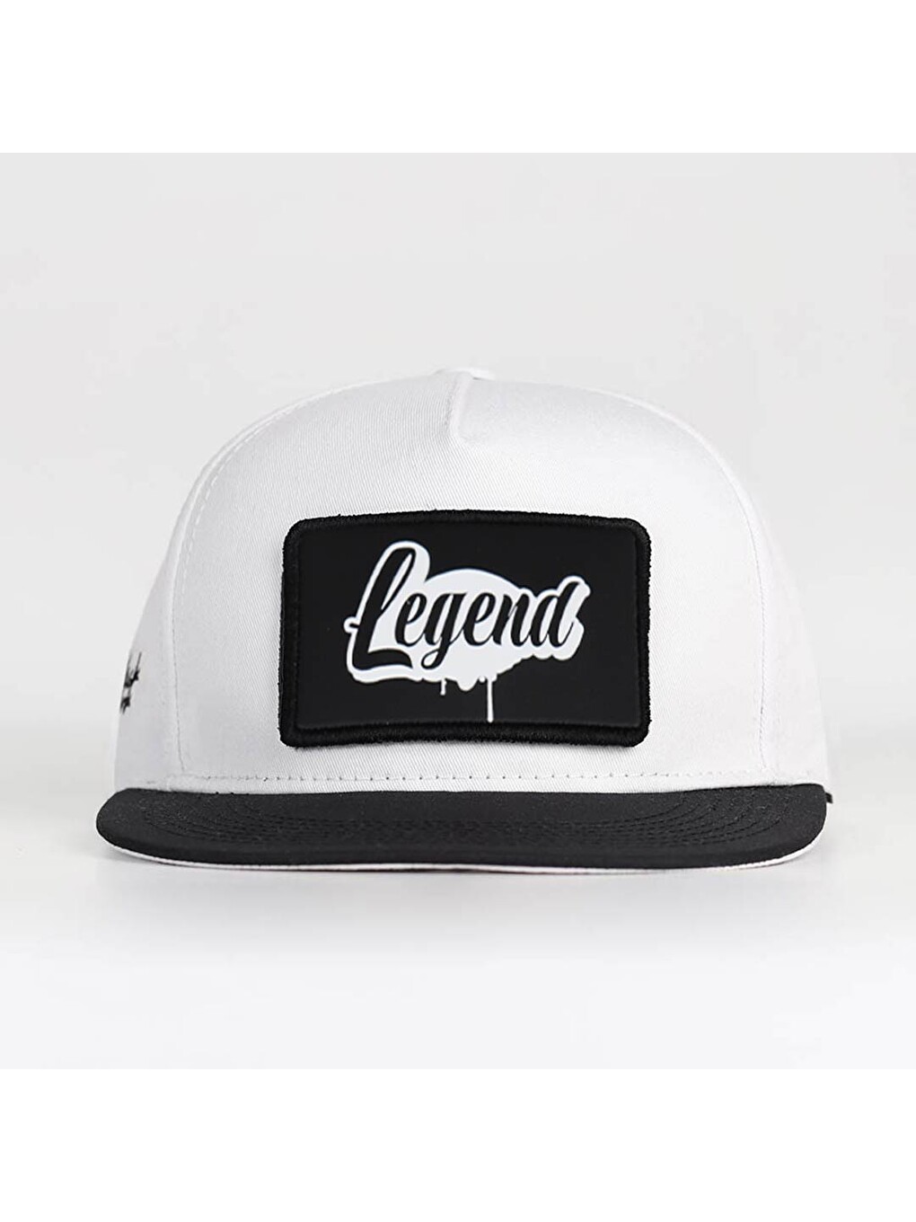 Legend Logolu Siyah-Beyaz Hip Hop Şapka-1