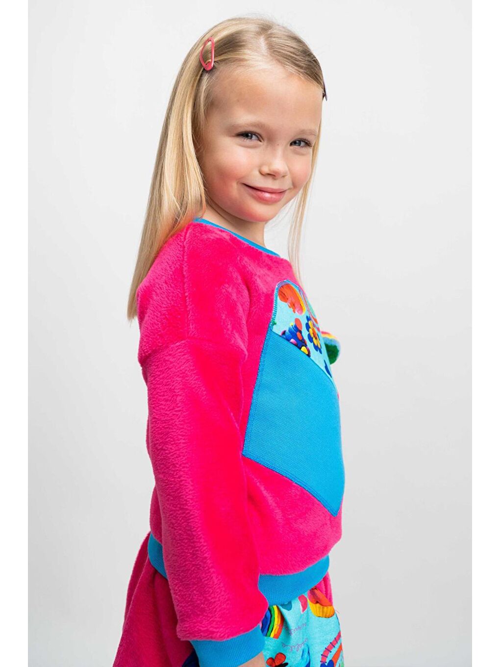 Karışık Kız Çocuk Sweatshirt-2