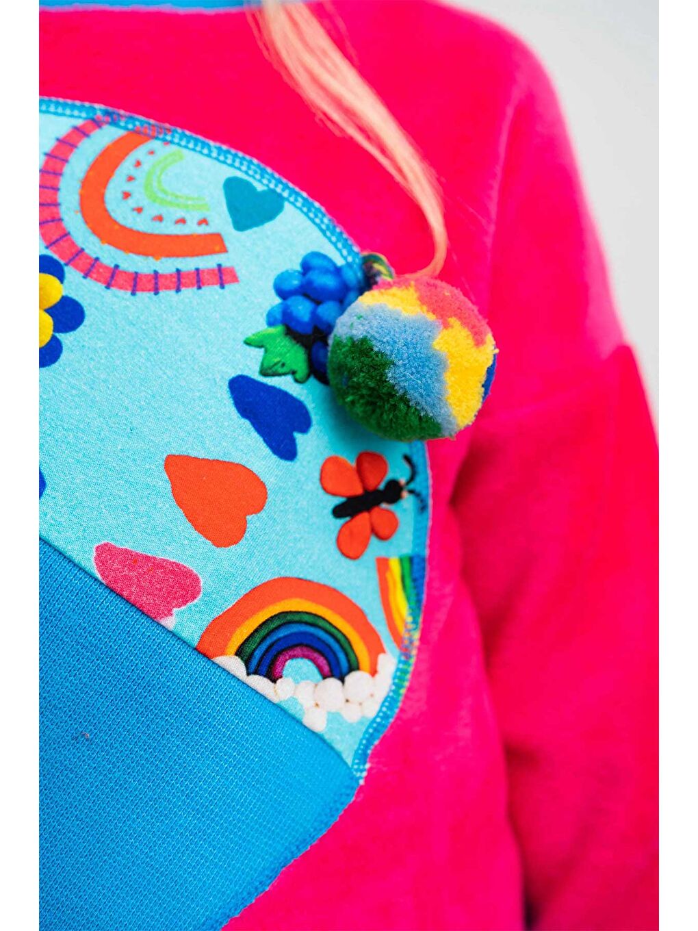 Karışık Kız Çocuk Sweatshirt-3