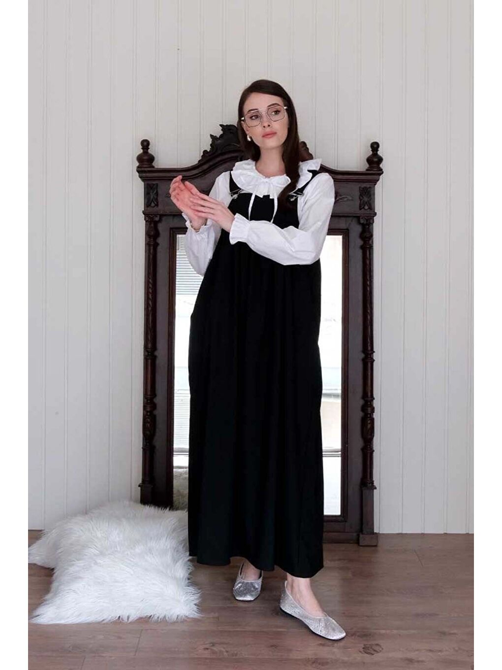 Siyah Poliviskon Askılı Jile-6