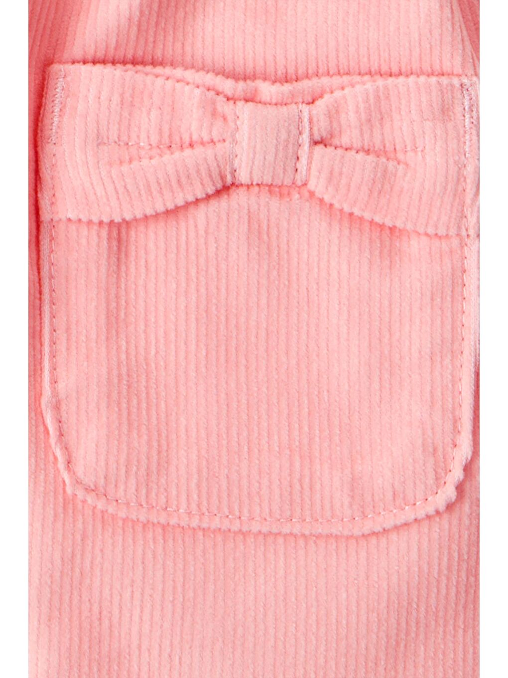 Kız Bebek Pembe Salopet Set-3