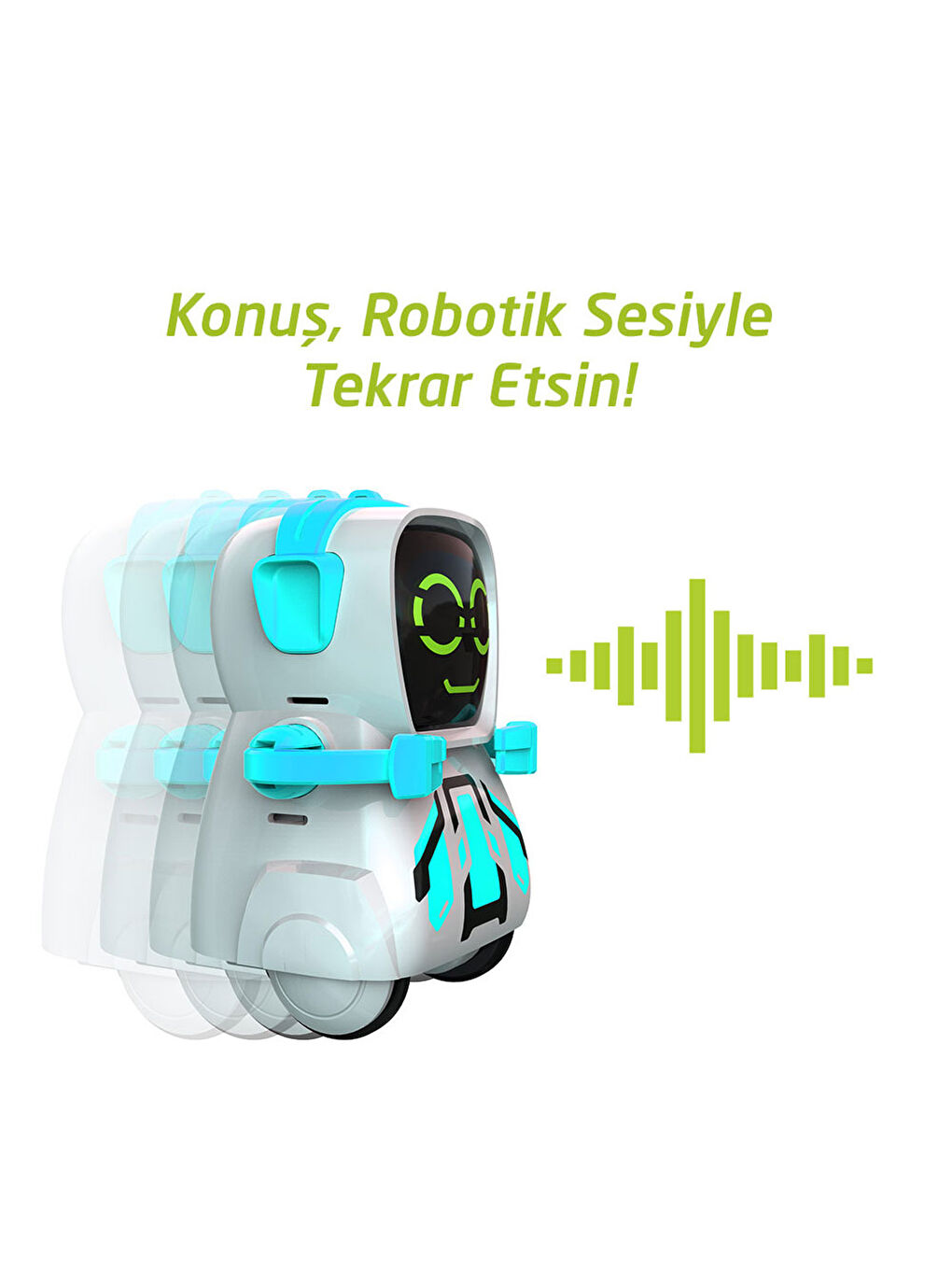 Pokibot Robot Turkuaz 88043-2