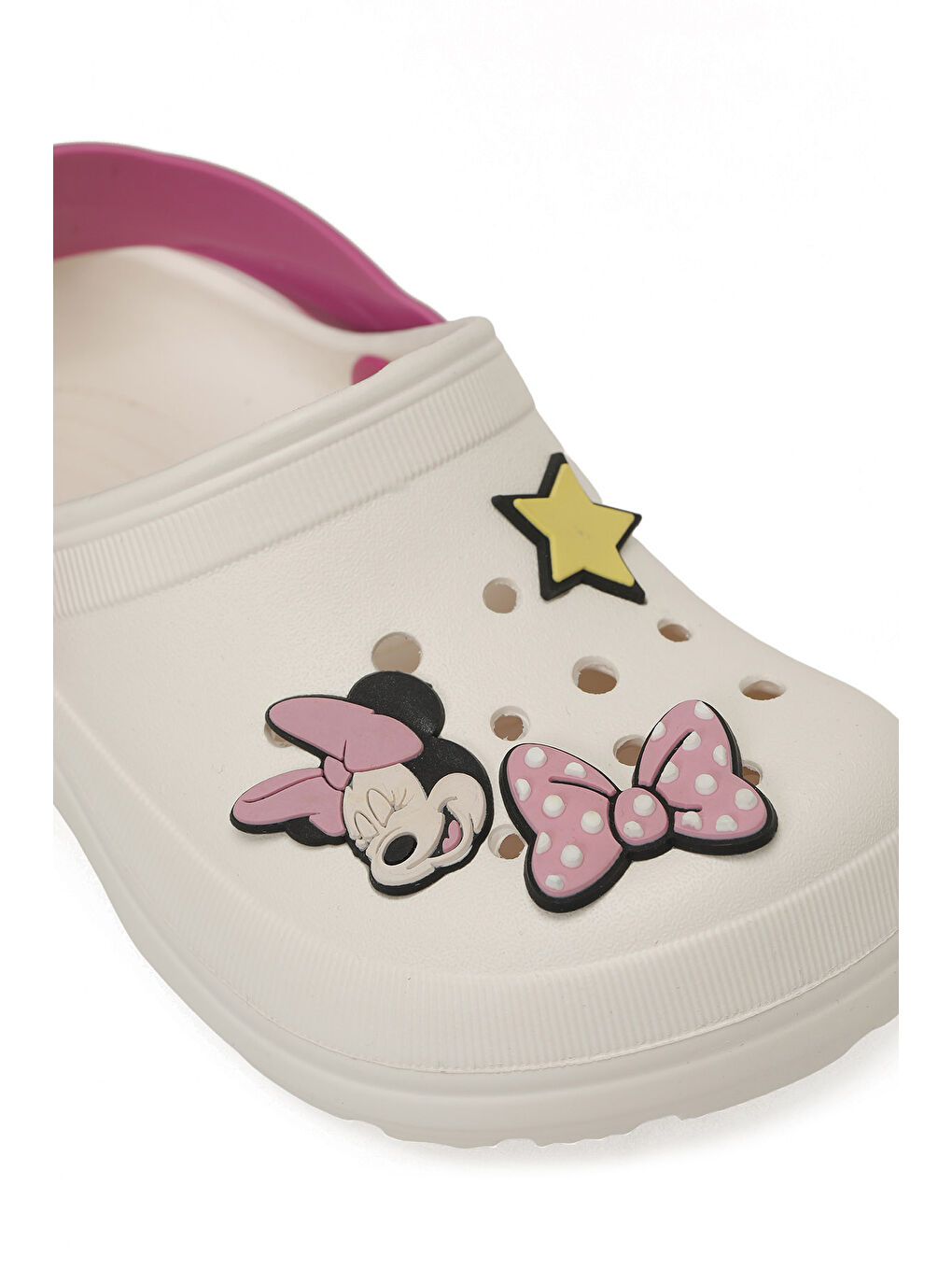 Bej ANDORA.P6FX Krem Kız Çocuk Sabo Terlik-6