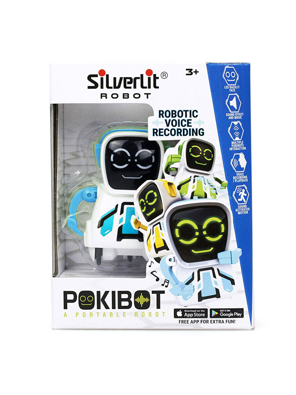 Pokibot Robot Turkuaz 88043-5
