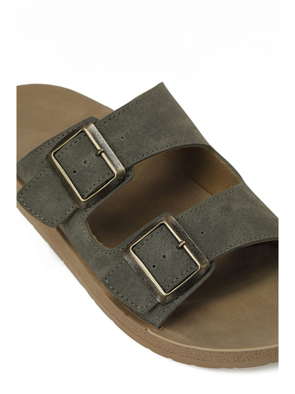 408058.M6FX Haki Erkek Terlik-6