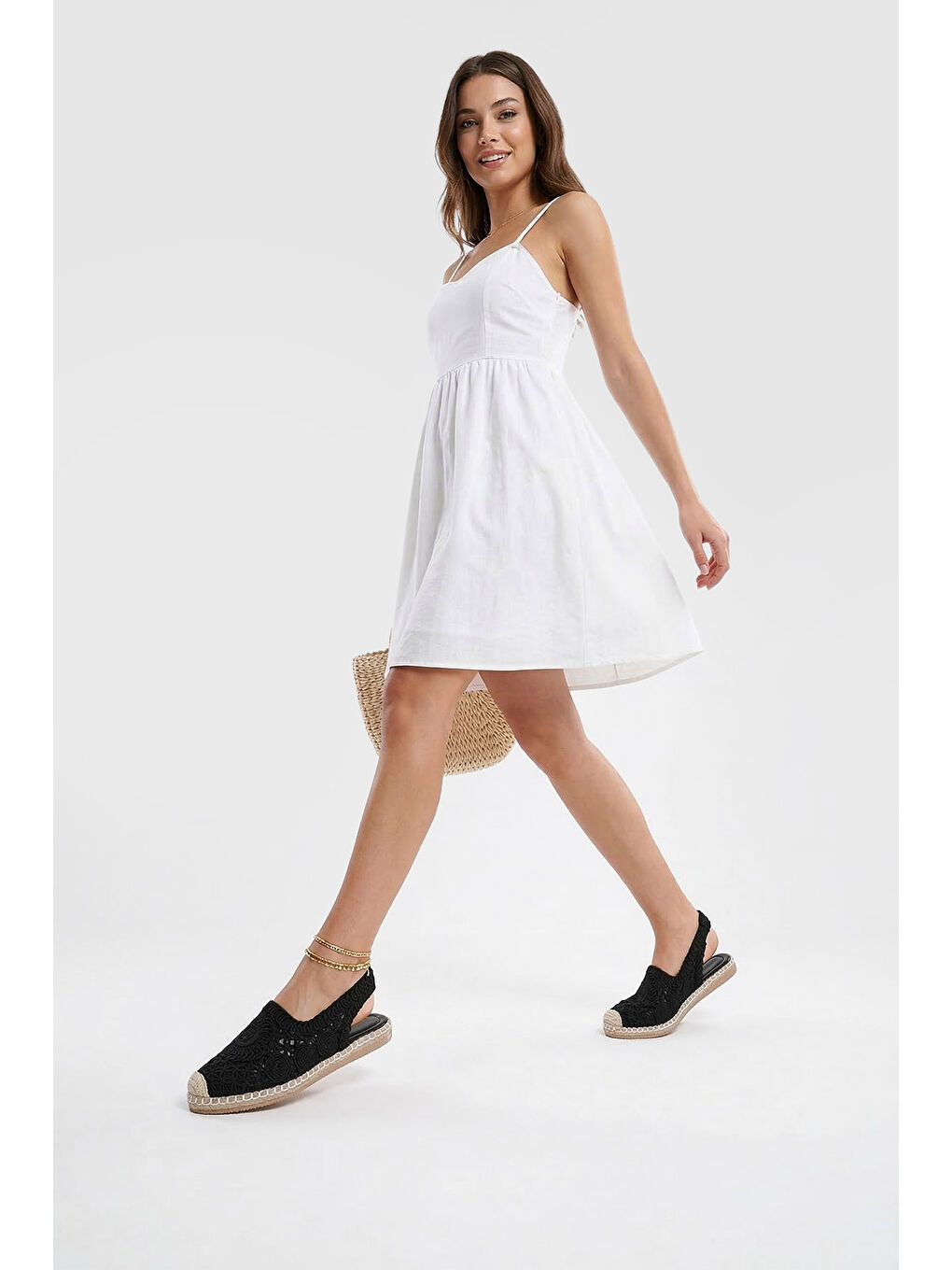 Siyah Kadın SİYAH Arkası Açık Günlük Ayakkabı-2