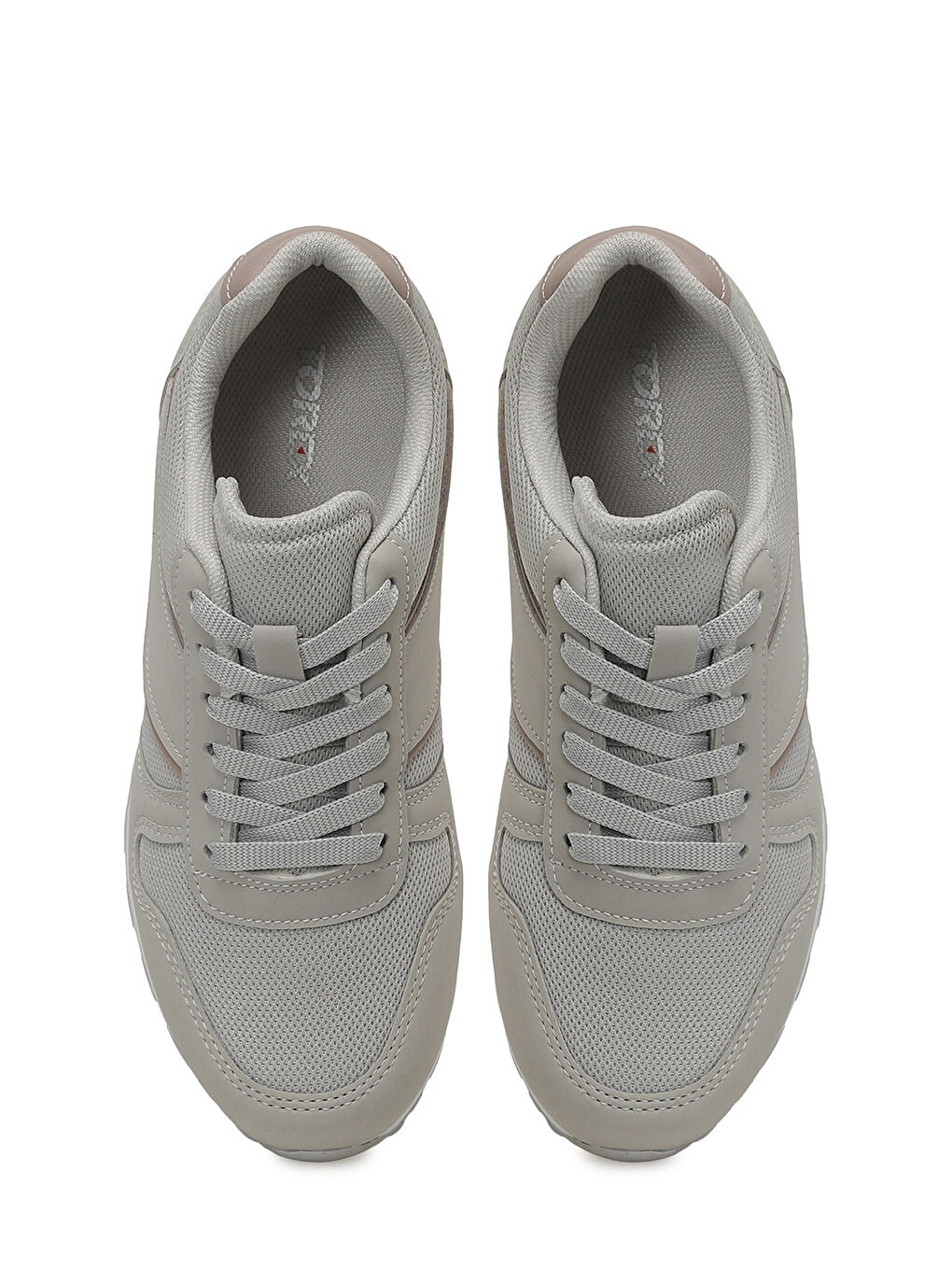 Gri TRX24S-009 W 6FX GRI Kadın Spor Ayakkabı-3