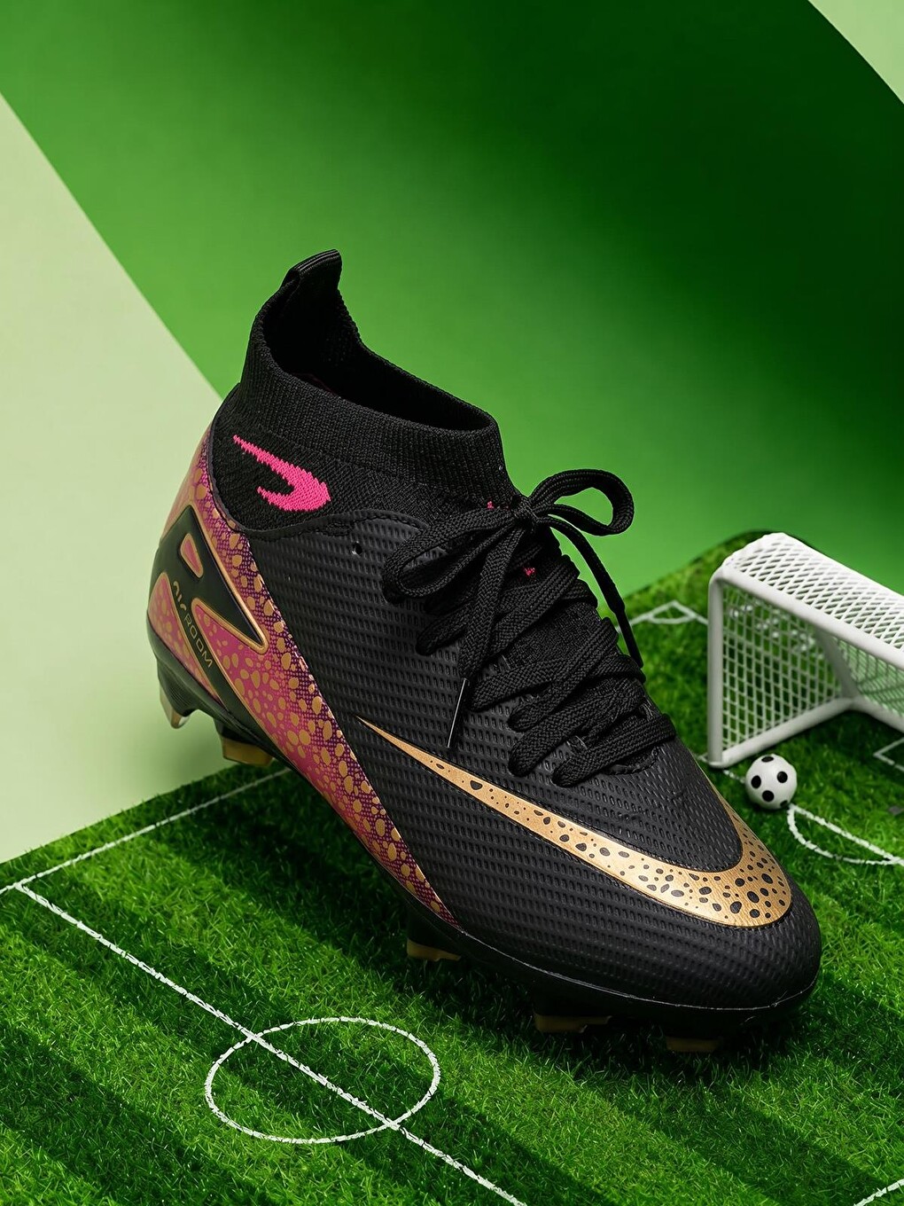 Sarı Sport Airboom 31- Halı Saha Ayakkabısı - Siyah-1