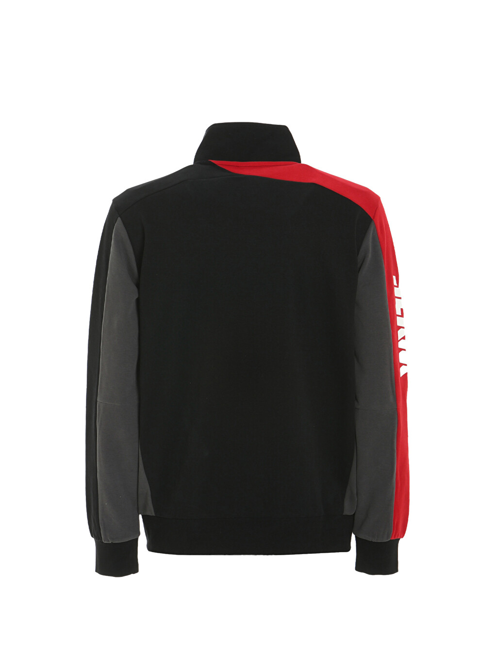 Gri Deck Fz Sweater Erkek Siyah Sweatshirt-7